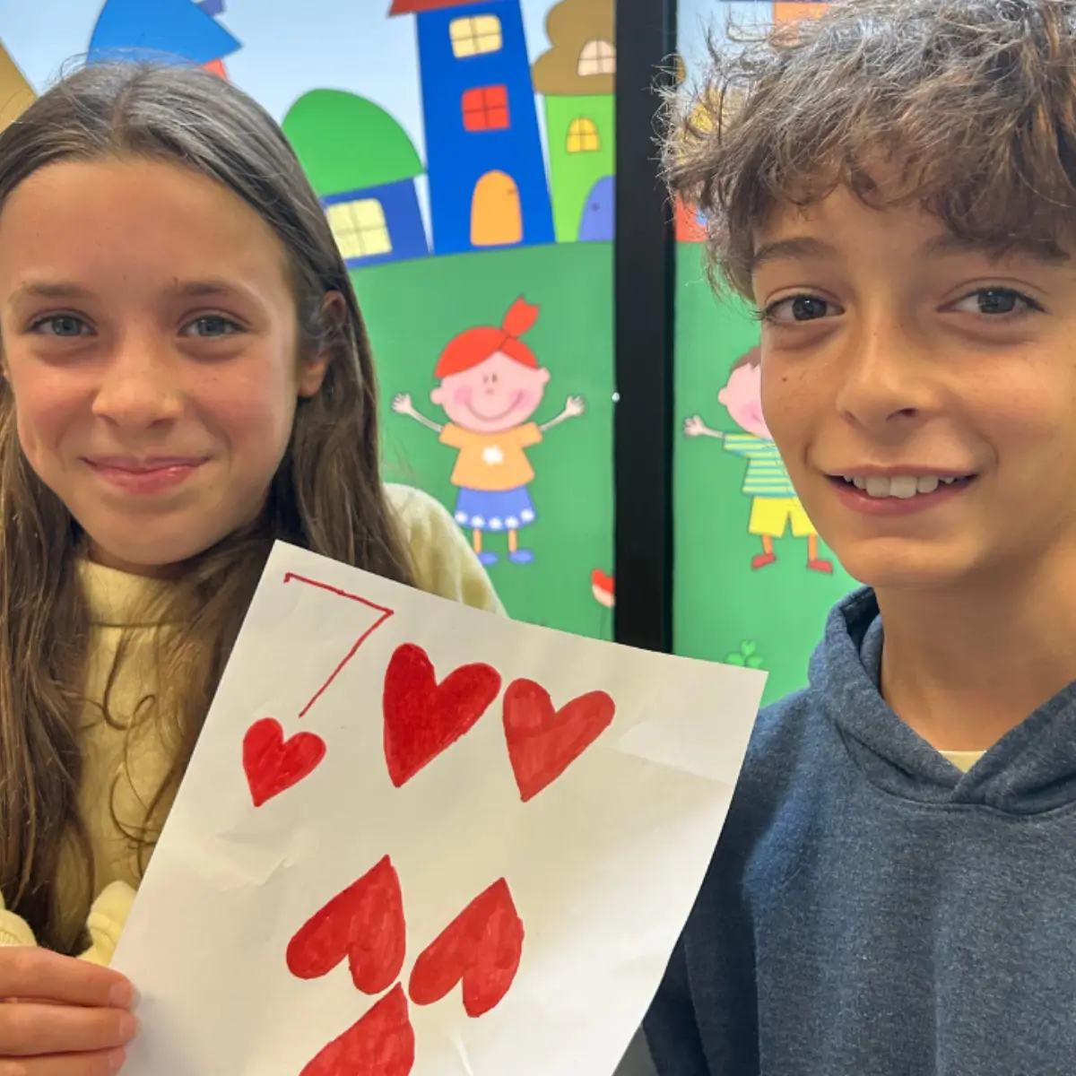 Affiche Loto 7 de coeur