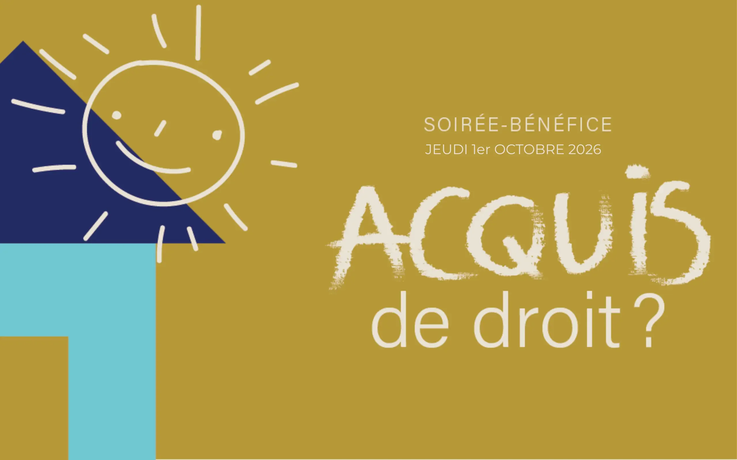 Affiche Acquis de droit 2026