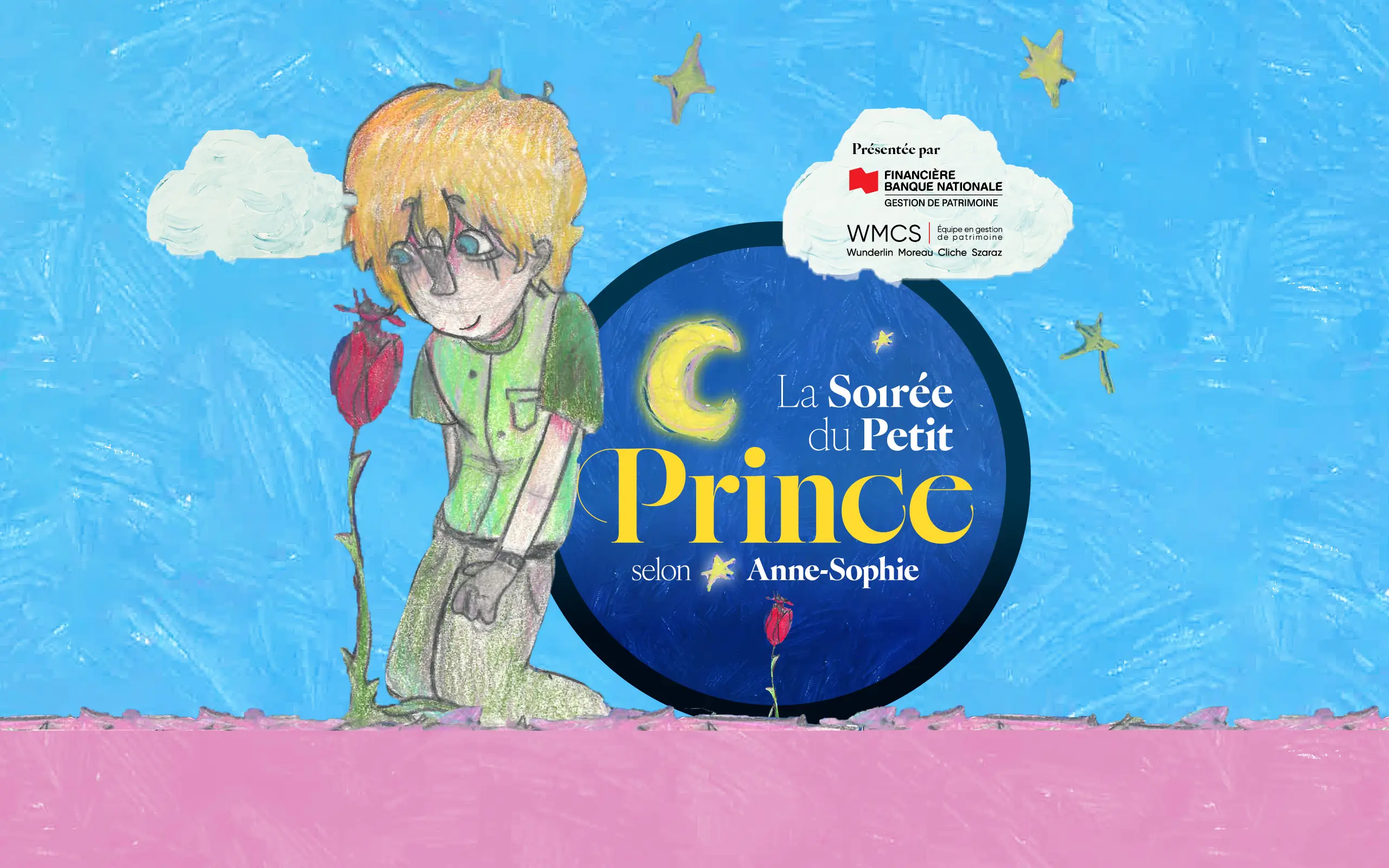 Affiche La soirée du Petit Prince présentée par la Financière Banque Nationale